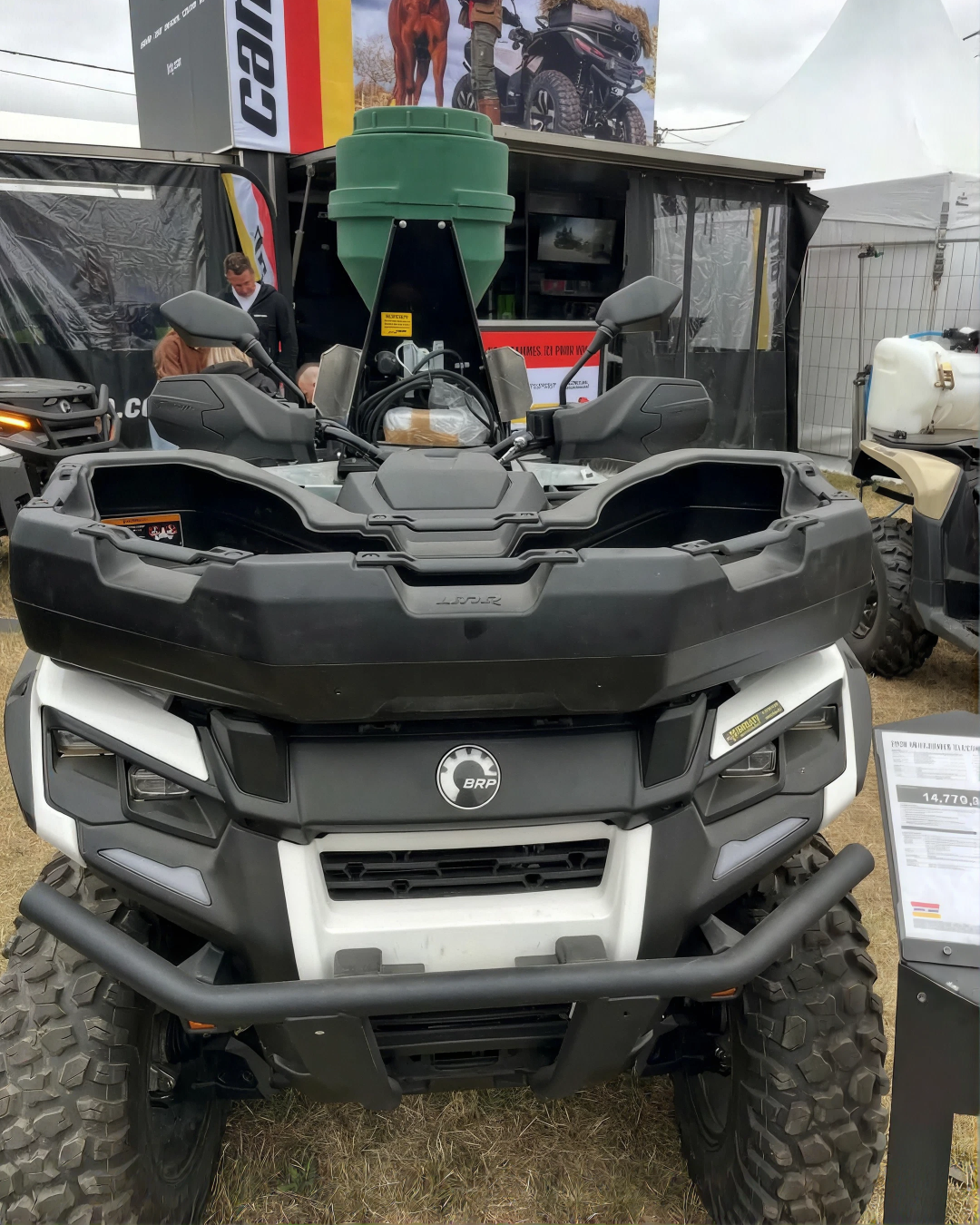 Can-Am Outlander Electric présenté par Jetspirit à la Foire de Libramont 2026