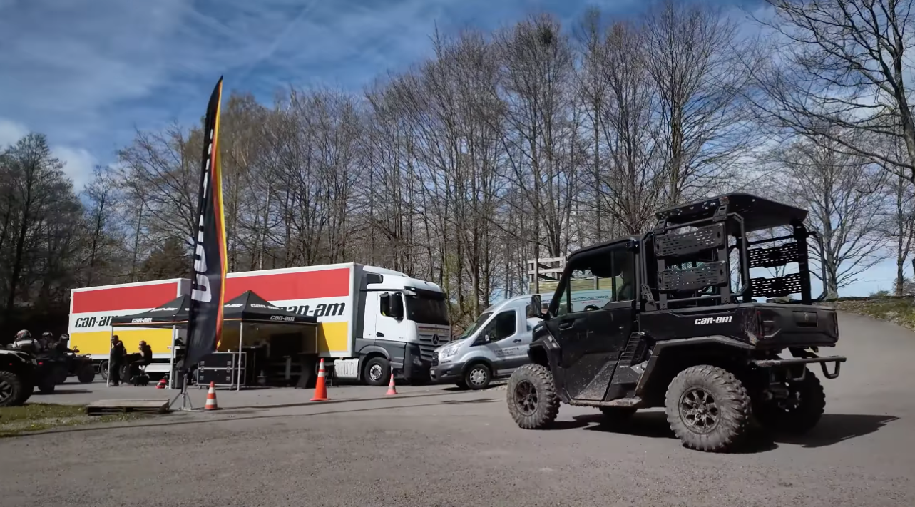 Can-Am Traxter HD11 événement Jetspirit Liège