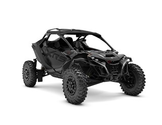 ORV-MY26-Maverick-R-Xrs-MillNT-Triple-Black-0007ATE00-Studio-34FR-CE